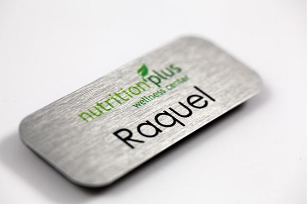 Engraved Name Tag - Compliant Secure Rx Forms & Rx Pads for US Prescribers